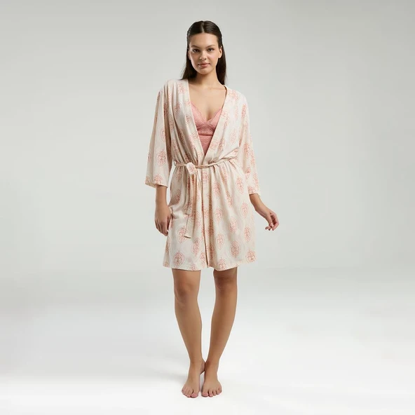 Arnetta 3260S Kadın 3lü Yazlık Pijama Takım - 5