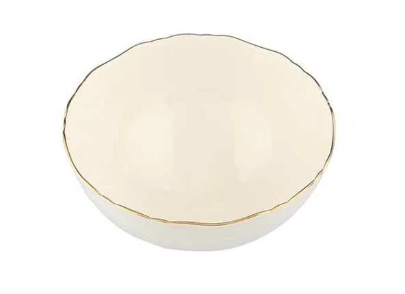 Porland Tide Altın Yaldız Kase 22cm - 2