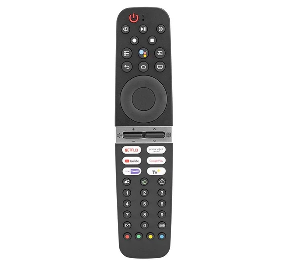 Arçelik A65 D 895 A İle Uyumlu Google Led Tv Mikrofonlu Kumanda