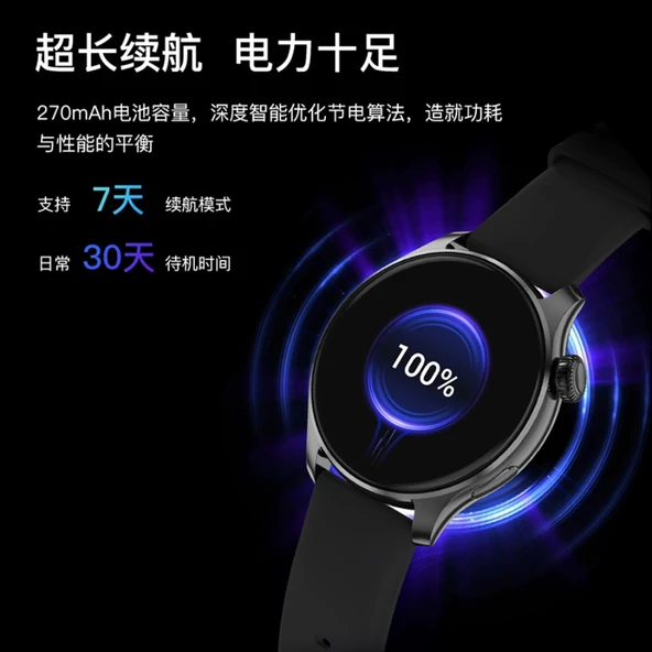 1.43 inç AMOLED Ekranlı Bluetooth Çağrı Destekli Akıllı Bileklik - KL-SH-08 - 3
