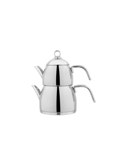 Schafer Brilla Çelik Çaydanlık Takımı 3 Parça İnox