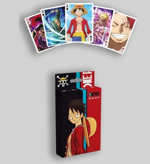 İskambil Kağıdı Anime One Piece Poker Oyun Kartı 54 Adet İskambil Destesi - 5