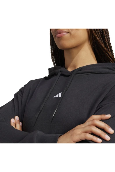 ADİDAS KADIN KAPÜŞONLU SWEATSHIRT W SL FT HD JD7989 - 4