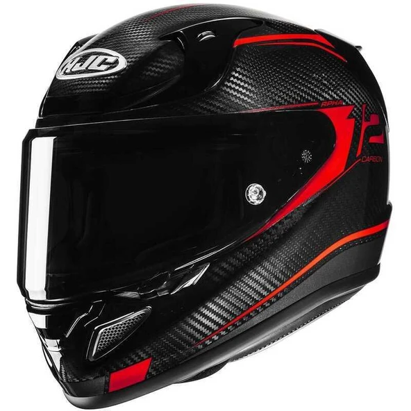 HJC RPHA12 KASK CARBON KERES MC1 - Resim 4