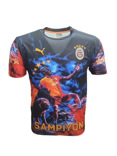 Victor Osimhen V01597 Çocuk Özel Baskılı Resimli Forması