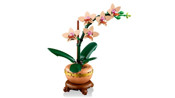 LEGO Botanicals Mini Orkide 10343 - 18+ Çiçek Model Yapım Seti (274 Parça) - 8