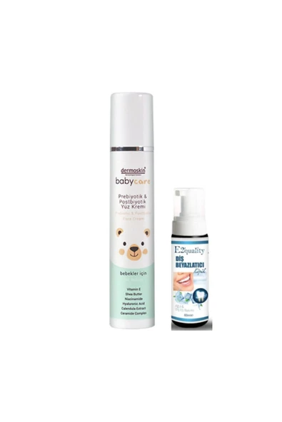 BabyCare Prebiyotik ve Postbiyotik Yüz Kremi 50 ml - Diş Beyazlatıcı Köpük