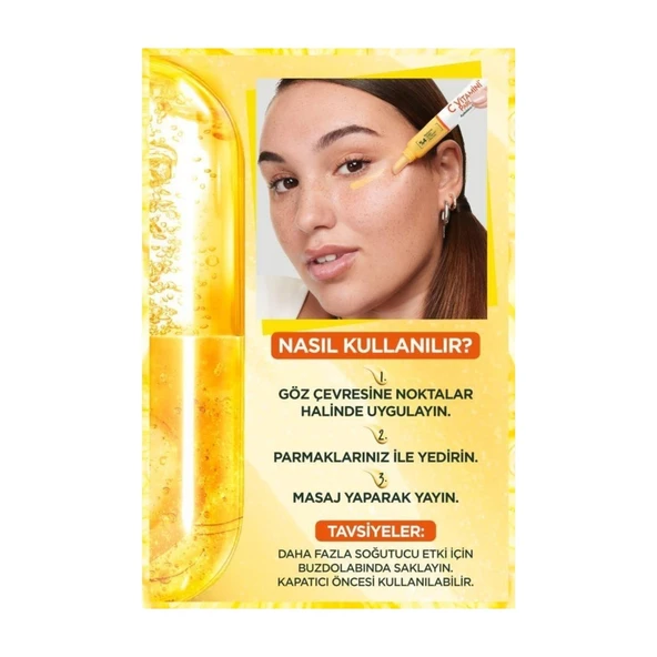 Garnier C Vitamini Parlak Aydınlatıcı Göz Kremi 15Ml - 5