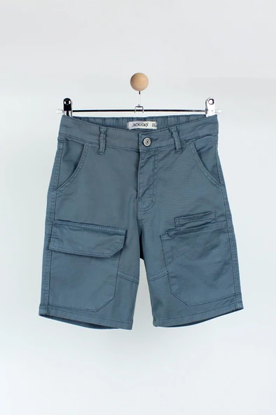 Erkek Bebek Poplin Şort