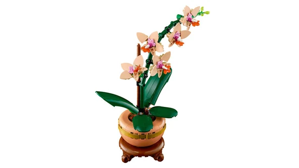 LEGO Botanicals Mini Orkide 10343 - 18+ Çiçek Model Yapım Seti (274 Parça) - 7