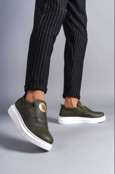 Bağcıksız Cilt Erkek Günlük Sneaker Ayakkabı - 3