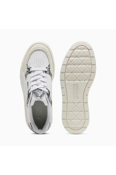 Puma Karmen II Idol Snake Chic 400395 01 Kadın Sneaker Ayakkabı Beyaz 36-40 - 4