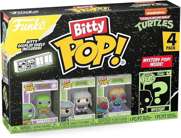 Funko Bitty Pop Ninja Turtles Serisi