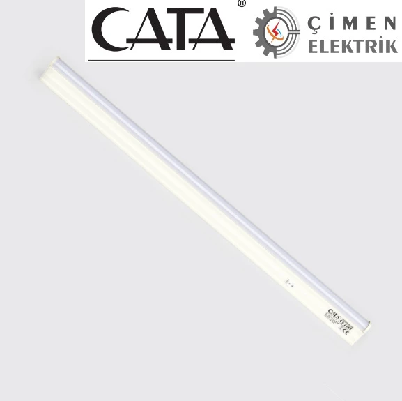 10 ADET CATA CT 2467 10WALedli T5 Bant Armatür 3200K Gün Işığı