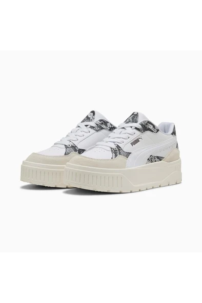 Puma Karmen II Idol Snake Chic 400395 01 Kadın Sneaker Ayakkabı Beyaz 36-40 - 3