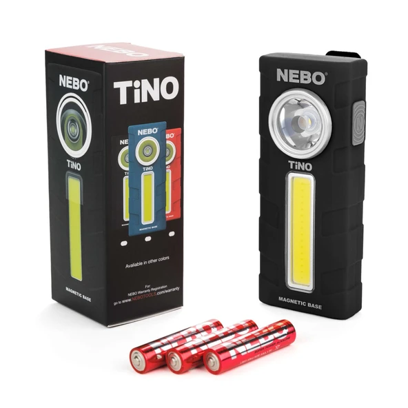 NEBO Tino Pilli LED El Feneri 300 Lümen Siyah (NEBO 6809) - 12