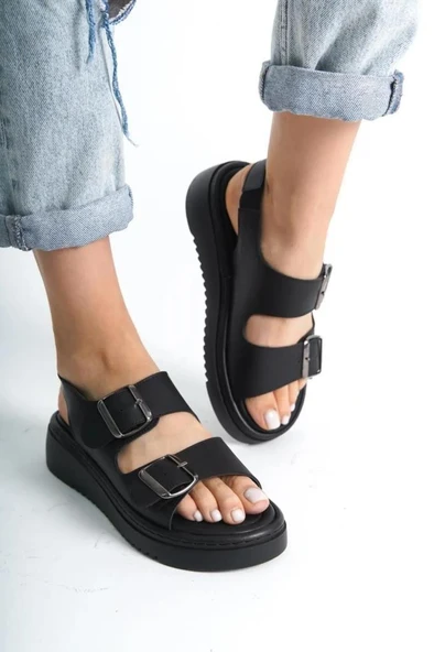 Papuçcity Fncy 03175 Ortopedik Kadın Günlük Sandalet - 7