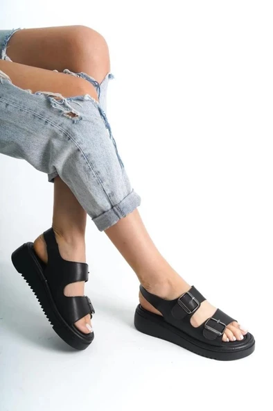 Papuçcity Fncy 03175 Ortopedik Kadın Günlük Sandalet - 5