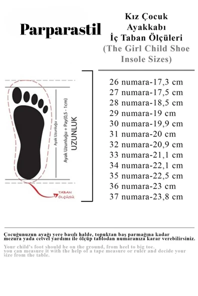 Günlük Kullanıma Uygun Kız Çocuk Beyaz Okul Babet - 6