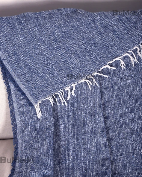 Çok Amaçlı Pamuklu Kaliteli Sık Dokuma 175X215 Cm Kaymaz Koltuk Kanepe Örtüsü (Lacivert) - Resim 5