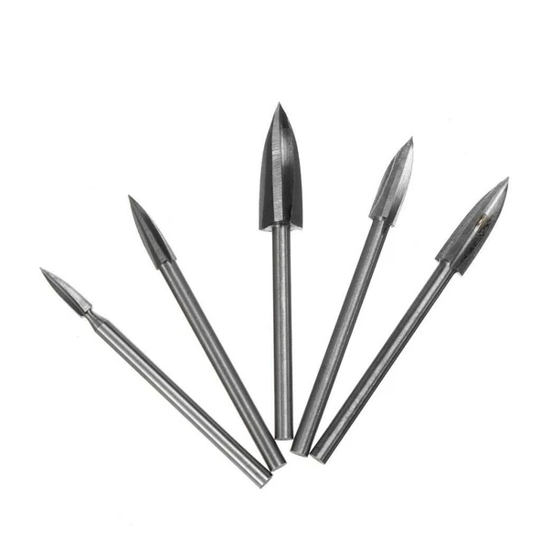 Rox Wood 0063 Gravür Ahşap Oyma Seti Dremel Uyumlu 5 Parça - Resim 7