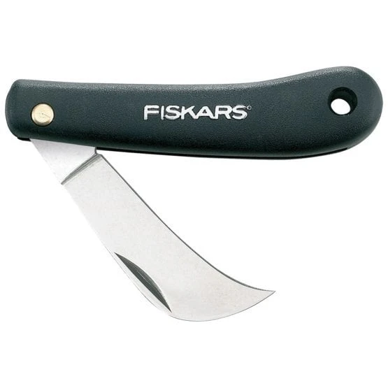 FISKARS K62 Çengel Ağızlı Aşı Çakısı (1001623-125880) - 4