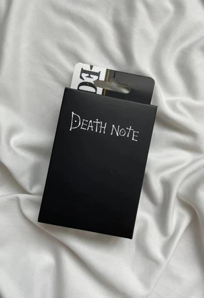 İskambil Kağıdı Death Note Poker Oyun Kartı 54 Adet İskambil Destesi - 4
