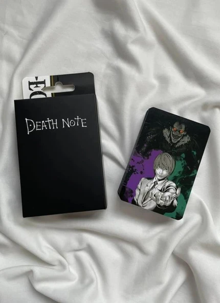 İskambil Kağıdı Death Note Poker Oyun Kartı 54 Adet İskambil Destesi - 2