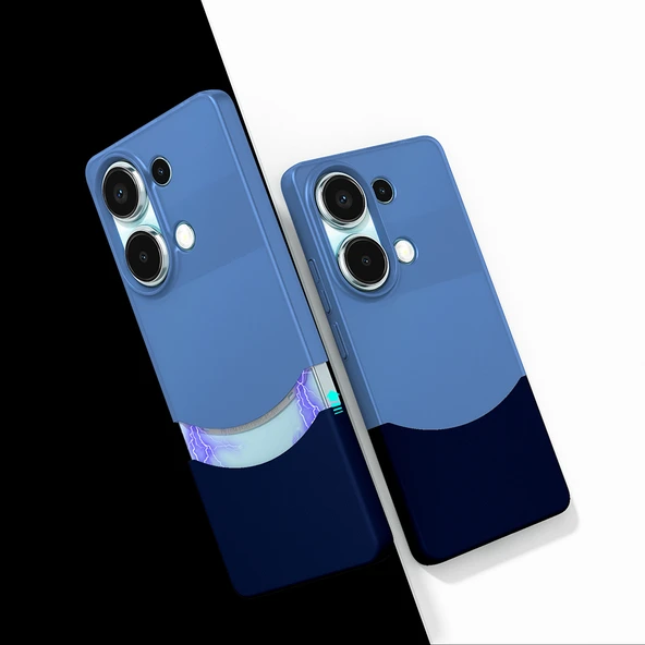 Xiaomi Redmi Note 13 Pro 4G Kılıf Mıknatıslı Duble Kapak - Resim 7