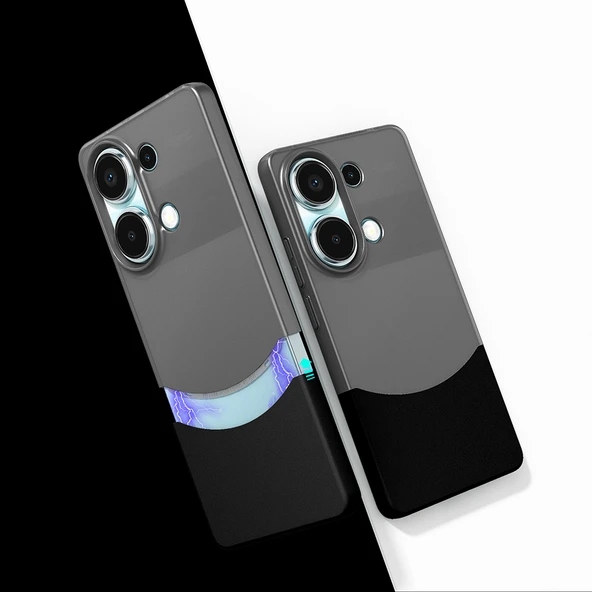 Xiaomi Redmi Note 13 Pro 4G Kılıf Mıknatıslı Duble Kapak ürün görseli 1