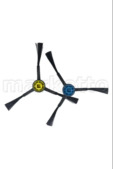 Midea S8+ Robot Vacuum Cleaner Uyumlu Yan Fırça Takımı 24 Adet - Resim 2