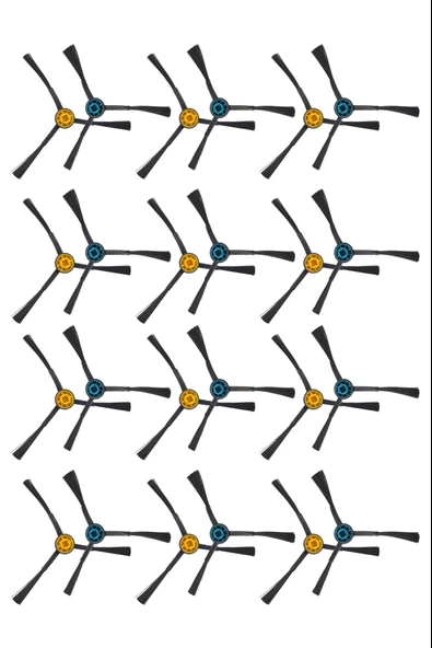 Midea M7 Pro Robot Uyumlu Yan Fırça Takımı 24 Adet ürün görseli 1