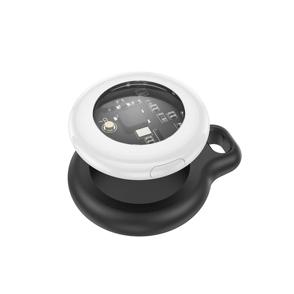 Takip Cihazı ve Airtag Yuvalı Kedi Tasması 2'li Set Ios Uyumlu Boyun Tasması GPS  MOR - 2