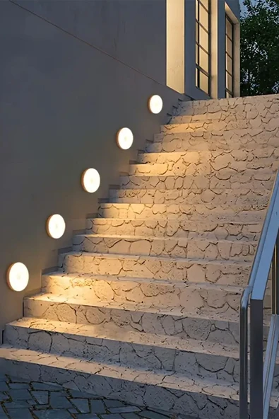 Mithra Life 2 Adet Şarjlı Kablosuz Hareket Sensörlü Led Lamba Aydınlatma MIT1173 - 3