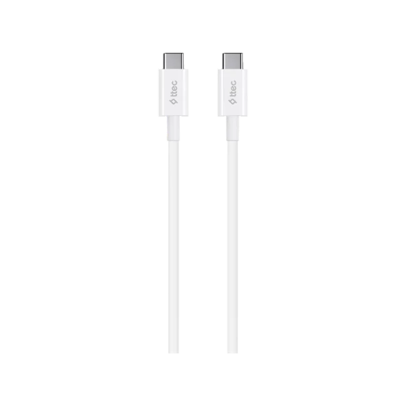 TTEC 2DK36B TYPE C - TYPE C BEYAZ ŞARJ KABLOSU