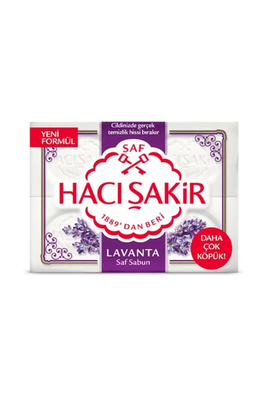 Lavanta Beyaz Kalıp Sabun 4x150gr