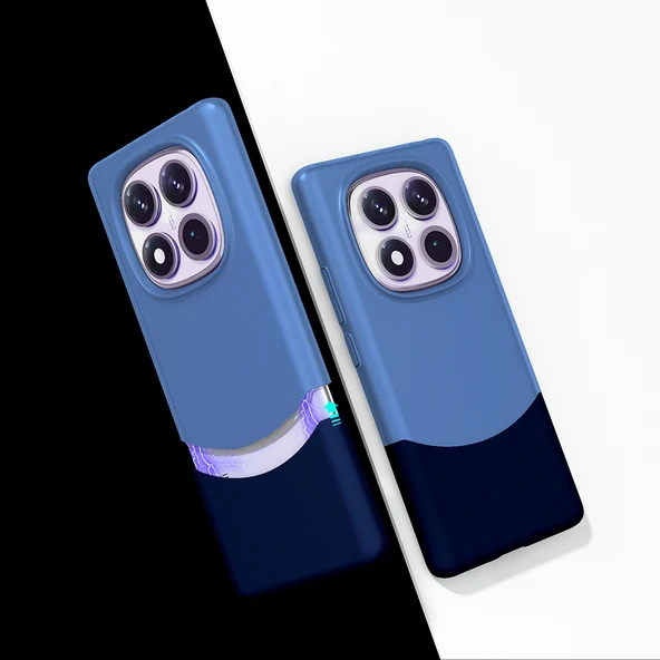 Xiaomi Redmi Note 14 Pro 4G Kılıf Mıknatıslı Duble Kapak - Resim 7