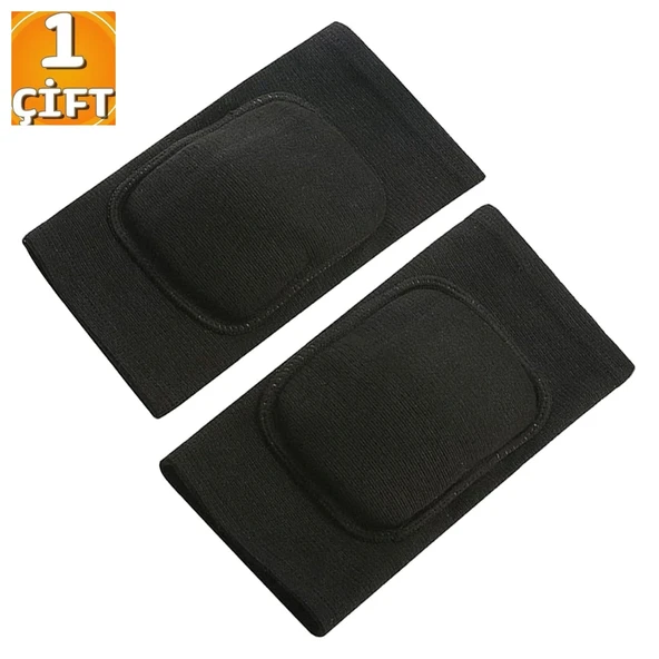 Siyah Dizlik Darbe Emici Sünger Voleybol Dizliği Tenis Bisiklet Dizliği