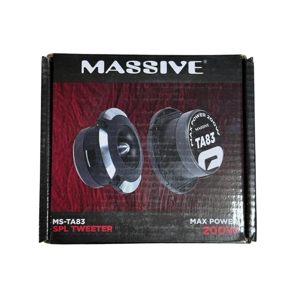 massive ms-ta83 10cm tweeter (1adet) - Resim 3