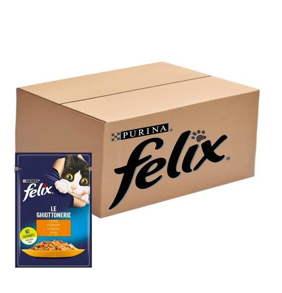 Felix Tavuk Etli Yetişkin Kedi Konservesi 85 g (26 Adet) - 3