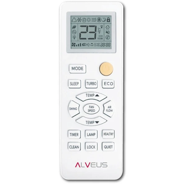 Alveus ALV 12 A++ Enerji 12.000 Btu R32 Gazlı İnverter Klima - 3