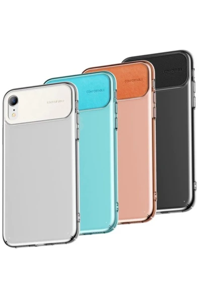 Comfortable Series Apple iPhone Xr Uyumlu Kılıf Siyah - Resim 4