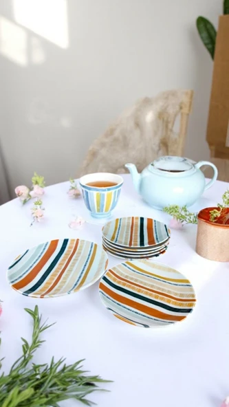 ES HOME PASTA SETİ 7 PARÇA