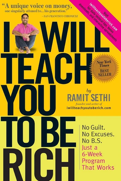 I Will Teach You To Be Rich  No guilt, no excuses - just a 6-week programme that works Ramit Sethi ürün görseli