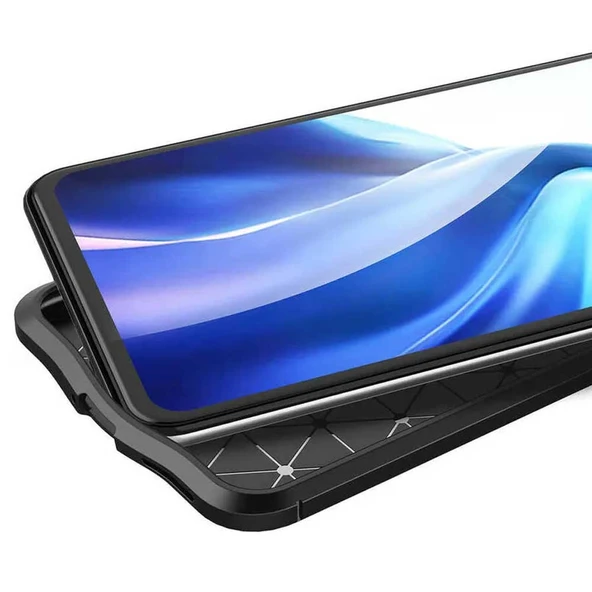 Xiaomi Mi 11 Deri Görünümlü Firo Silikon Kılıf - Resim 5