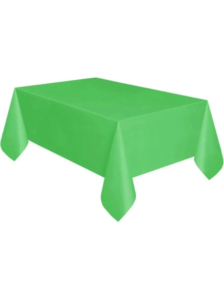 YEŞİL MASA ÖRTÜSÜ, GÜMÜŞ MASA ETEĞİ - Resim 2