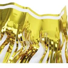 SARI MASA ÖRTÜSÜ, GOLD MASA ETEĞİ - Resim 4