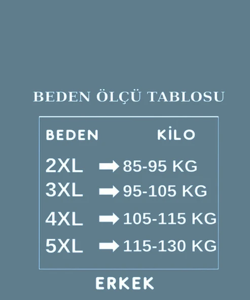 Pijamoni Erkek Battal Düğme Yaka Penye Kısa Kol  Pijama Takımı 6730/1 - 1 Adet  Mavi 5XL - Resim 3