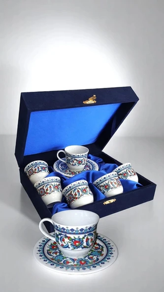 hüma kahve takımı 6 kişilik