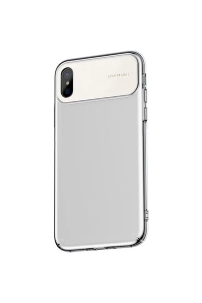 Comfortable Series Apple iPhone Xs Max Uyumlu Kılıf Beyaz ürün görseli 1